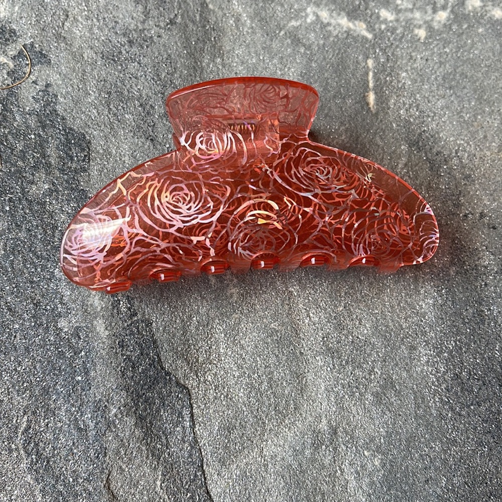 Anthropologie-Red-and silver  Rose’s - Picture 2 of 6